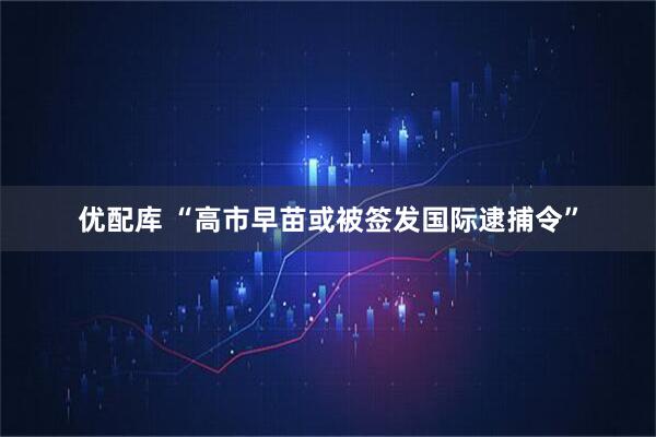 优配库 “高市早苗或被签发国际逮捕令”